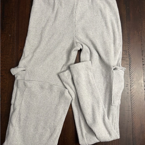 Women's Gray Ribbed Set - Picture 5 of 8